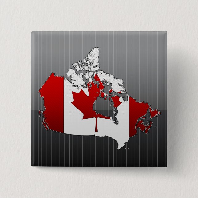 Kanada: Karte Button (Vorderseite)