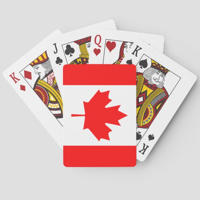 Kanada - Kartenspiel Spielkarten (Rückseite)