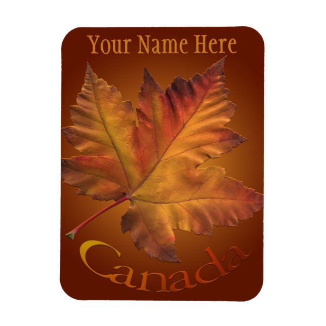 Kanada Kühlschrankmagnet Herbst Kanada Souvenir Ma Magnet (Vertikal)