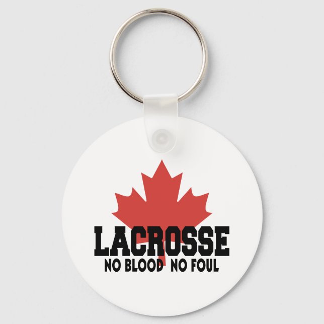 Kanada Lacrosse Canadian Schlüsselanhänger (Vorderseite)