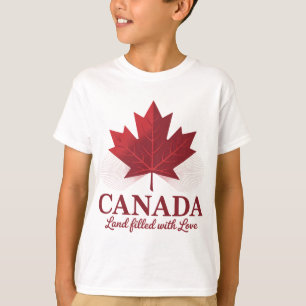 Kanada – Land voller Liebe T-Shirt Herzlich