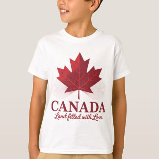 Kanada – Land voller Liebe T-Shirt | Herzlich