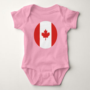 Kanada Landesflagge-20240 Baby Strampler