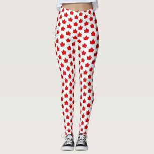 Kanada Leggings Kanada Ahornblatt Souvenirhose