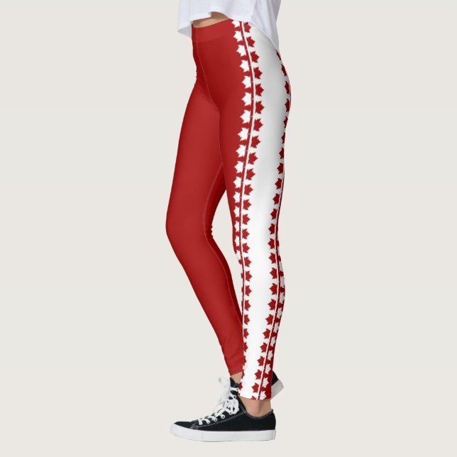 Kanada Leggings Kanada Ahornleaf Stretchy Pants (Links)