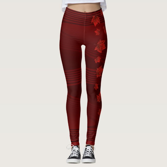 Kanada Leggings Kanada Souvenir Pants (Vorderseite)