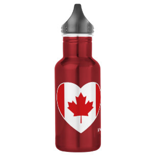 Kanada Liebe individuelle Name Wasserflaschen Edelstahlflasche