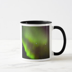 Kanada, Manitoba, Churchill. Aurora Borealis in Tasse