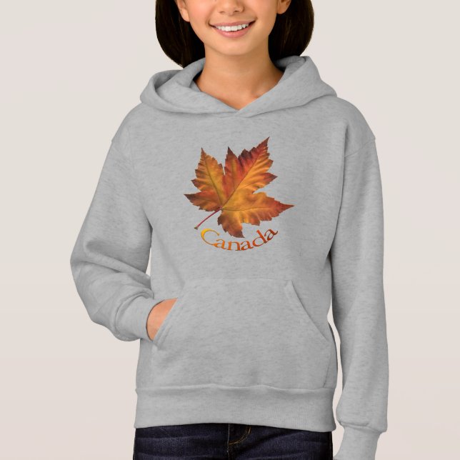 Kanada Maple Leaf Kid's Hoodie Canada Sweatshirt (Vorderseite)
