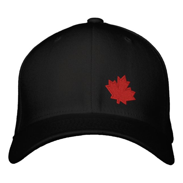 Kanada Mapleleaf Baseball Cap Bestickte Kappe (Vorderseite)