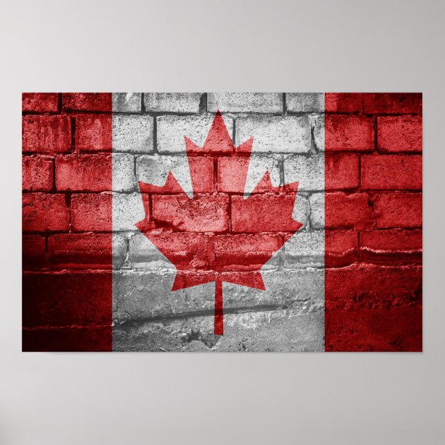 Kanada-Mauer Poster (Vorne)