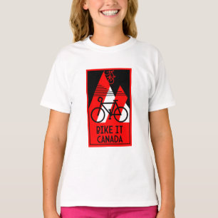 Kanada mit dem Fahrrad T-Shirt