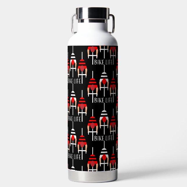 Kanada mit dem Fahrrad Trinkflasche (Vorderseite)