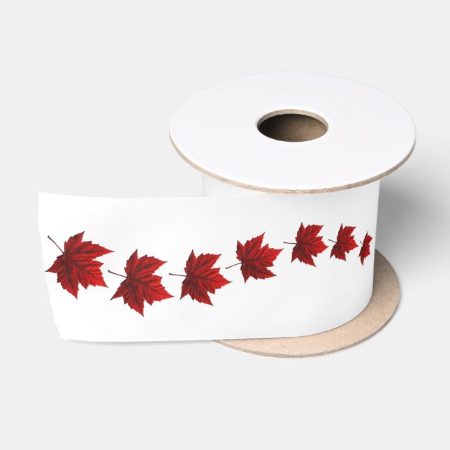 Kanada-Multiband-Papier - Maßgeschneiderte Kanada- Satinband (Spule)