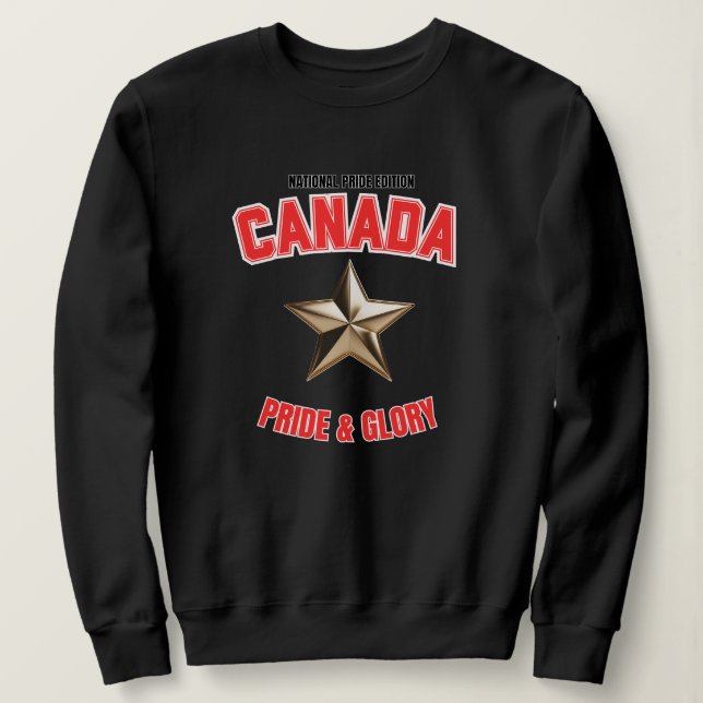 Kanada National Pride Edition Damen-Sweatshirt Sweatshirt (Design vorne)