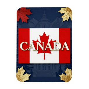 🍁 KANADA Nationaler Luxus-Reiseerbe Identität Magnet