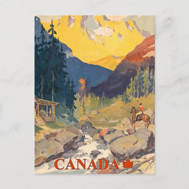 Kanada, Nationalpark Postkarte (Vorderseite)