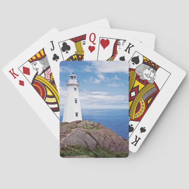 Kanada, Neufundland, Cape Spear National Spielkarten (Rückseite)