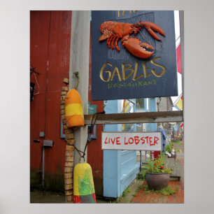 Kanada, New Brunswick, St Andrews. Bunt Poster