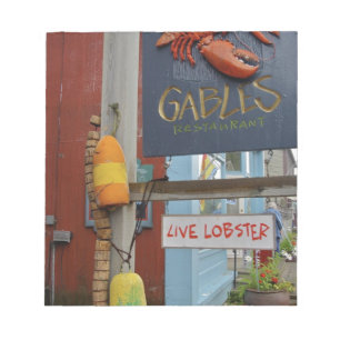 Kanada, New Brunswick, St Andrews. Farbenfroh Notizblock