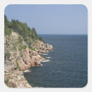 Kanada, Nova Scotia, Cape Breton Island, Cabot 2 Quadratischer Aufkleber
