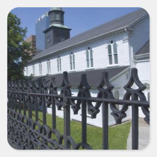 Kanada, Nova Scotia, Halifax. Saint Paul's Quadratischer Aufkleber