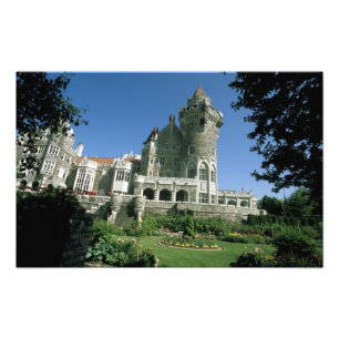 Kanada, Ontario, Toronto. Historisches Casa Loma Fotodruck