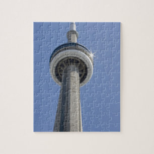 Kanada, Ontario, Toronto. Spitze des CN Tower mit