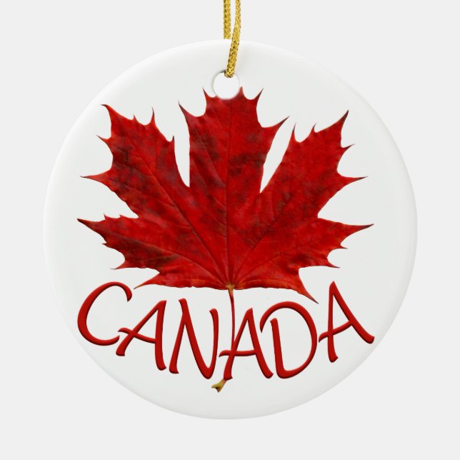 Kanada Ornament Canada Maple Leaf Ornamente (Vorne)