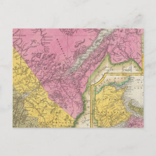 Kanada Ost ehemals Unterkanada Postkarte