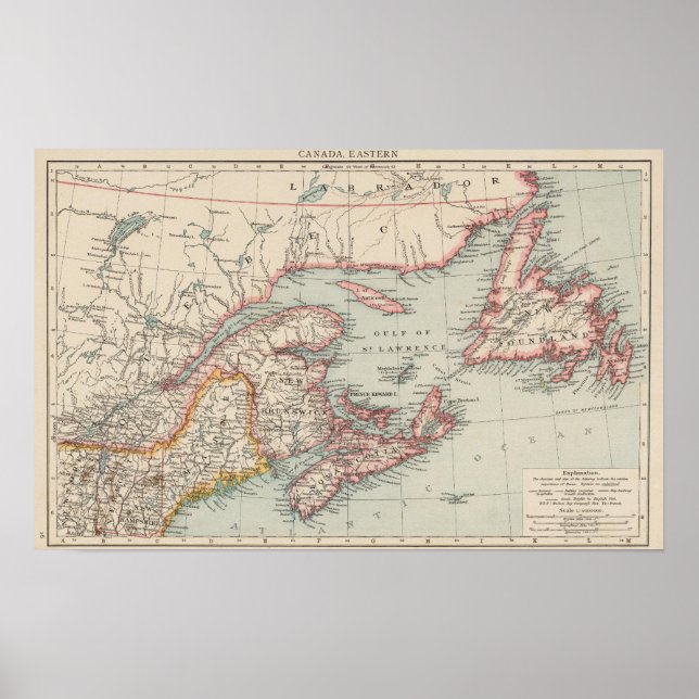 Kanada - Ost Poster (Vorne)