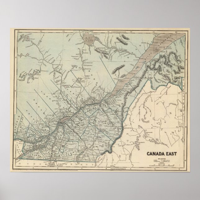 Kanada - Osten Poster (Vorne)