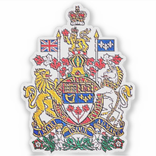 KANADA PARLIAMENT ART AUFKLEBER (Vorderseite)