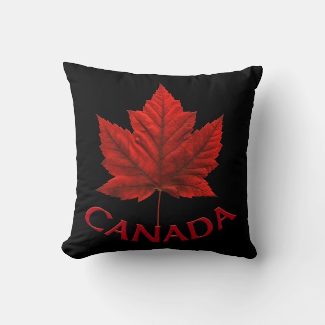 Kanada Pillow Personalisiert kanadische Flagge Kis Kissen (Vorderseite)