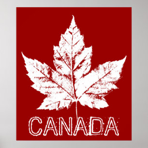 Kanada Poster Kanada Ahornblatt Souvenir Druck