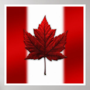 Kanada Poster Kanada Flagge Souvenir Drucke & Gesc