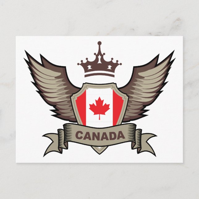 Kanada Postkarte (Vorderseite)