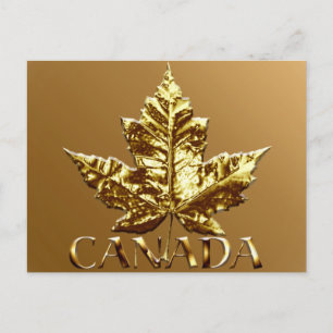 Kanada Postkarten Gold Canada Souvenirkarten Postk