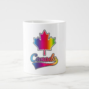 Kanada Prix Regenbogenlogo Jumbo-Tasse