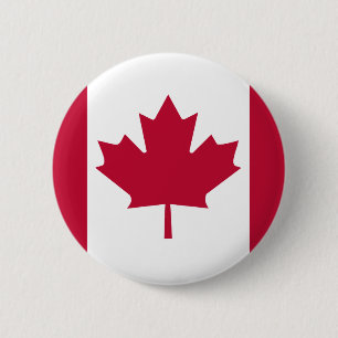 Kanada-Qualitäts-Flagge Button