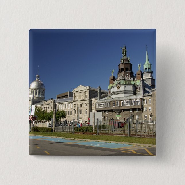 Kanada, Quebec, Montreal. Altes Montreal Button (Vorderseite)