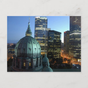 Kanada, Quebec, Montreal. Im Stadtzentrum von Mont Postkarte