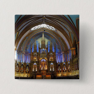 Kanada, Quebec, Montreal. Inneres von Notre 2 Button