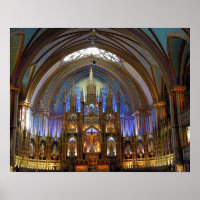 Kanada, Quebec, Montreal. Inneres von Notre 2
