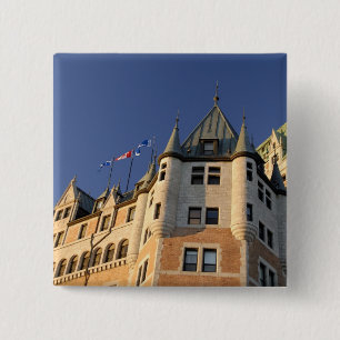 Kanada, Quebec, Quebec City. Fairmont Chateau Button
