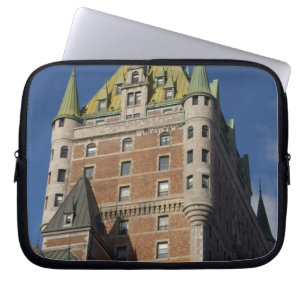 Kanada, Quebec, Quebec City. Fairmont Chateau Laptopschutzhülle