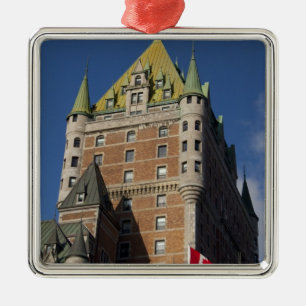Kanada, Quebec, Quebec City. Fairmont Ornament Aus Metall