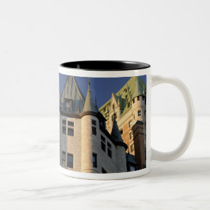 Kanada, Quebec, Québec-Stadt. Fairmont Chateau Zweifarbige Tasse