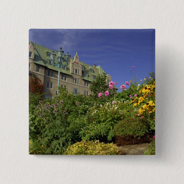 Kanada, Quebec. Region Charlevoix Button (Vorderseite)