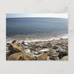 Kanada, Quebec. VIA Rail Canada trainiert Postkarte